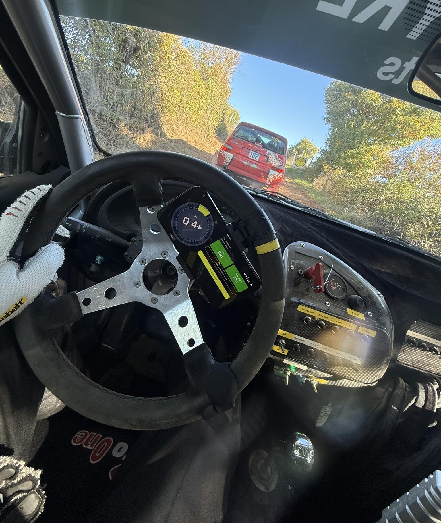 Un grand merci à Martin Legrand sa copilote Emma Pierrine